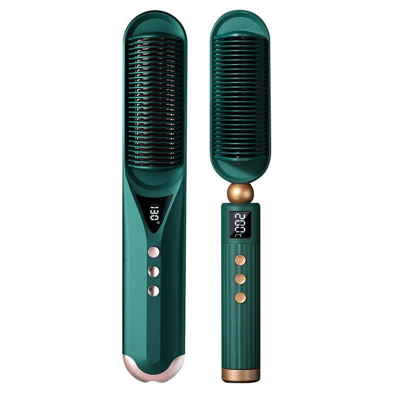 Multifunctional Hot Air Hair Straightener Brush – Electric Fast Heating Styling Comb for Smooth & Frizz-Free Hair