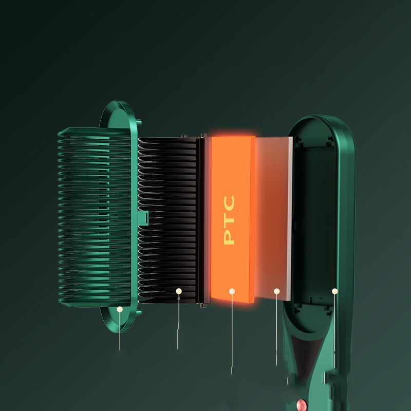 Multifunctional Hot Air Hair Straightener Brush – Electric Fast Heating Styling Comb for Smooth & Frizz-Free Hair