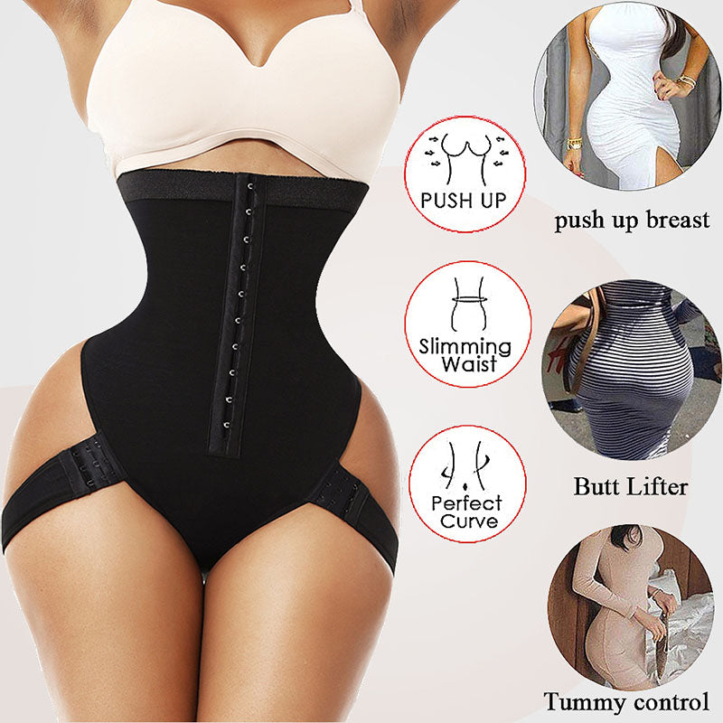 Women’s Seamless Butt Lifter Shapewear Panties – Tummy Control Body Shaper Briefs