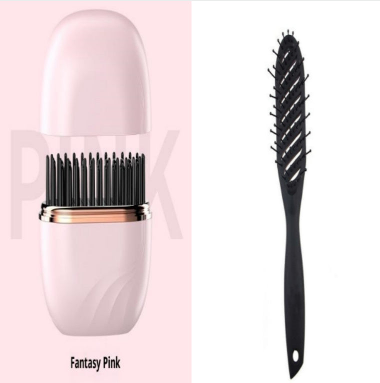 Mini Wireless Hair Straightening Comb – Portable Multifunctional Hair Care Styling Comb, Safe & Anti-Damage Hair Straightener