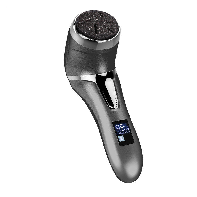 Electric Foot Scrubber with LCD Display – Vacuum Callus Remover & Exfoliating Pedicure Tool