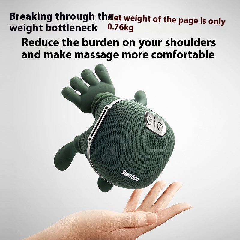 Wireless Neck & Shoulder Massager – Deep Kneading Back Pain Relief Shawl