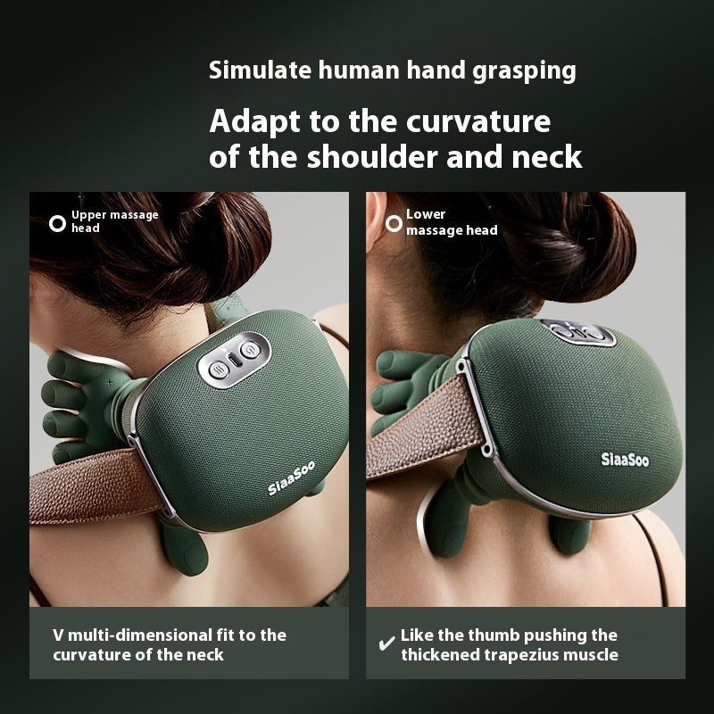 Wireless Neck & Shoulder Massager – Deep Kneading Back Pain Relief Shawl