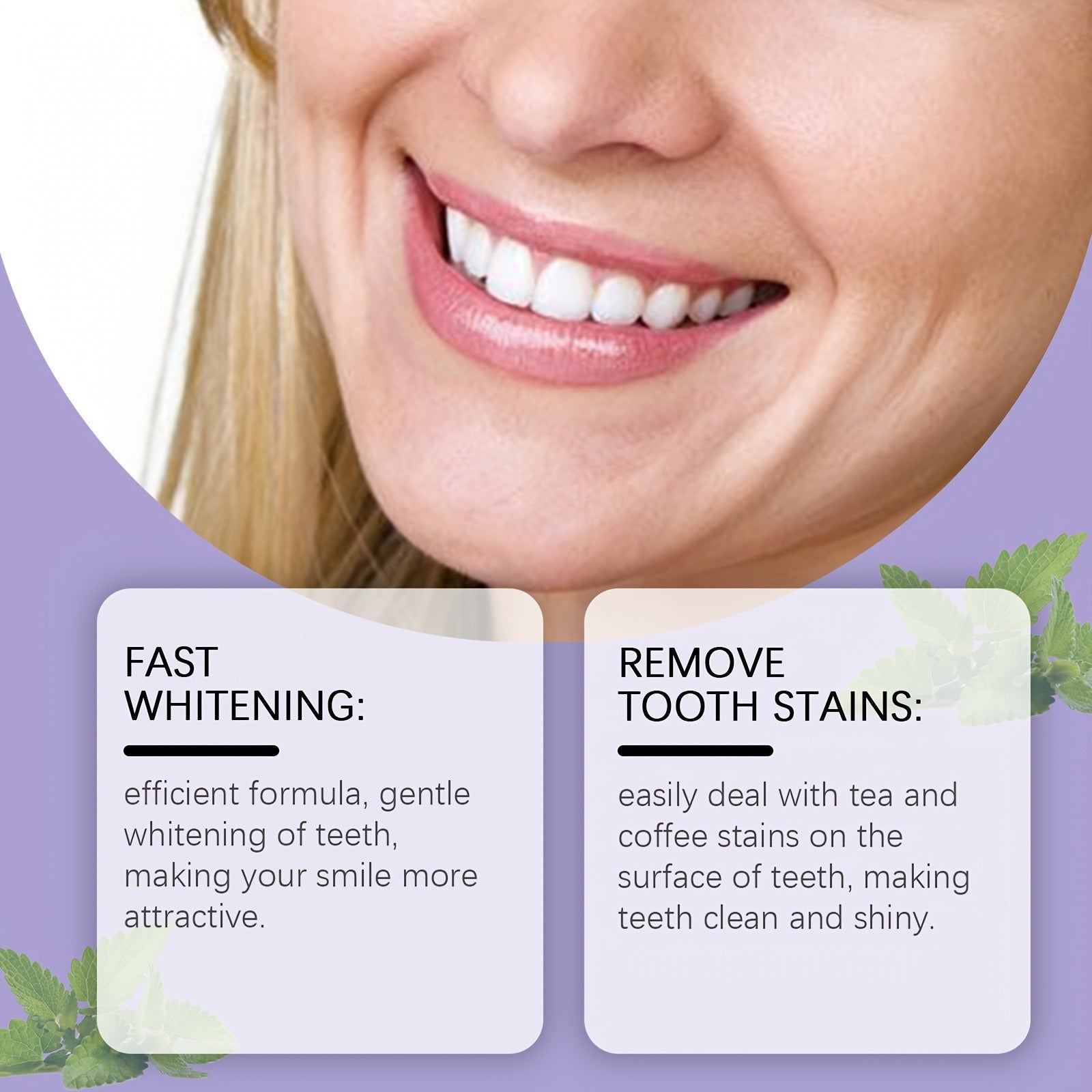 Whitening Teeth Strips Purple Dry Application Teeth Whitening Strips