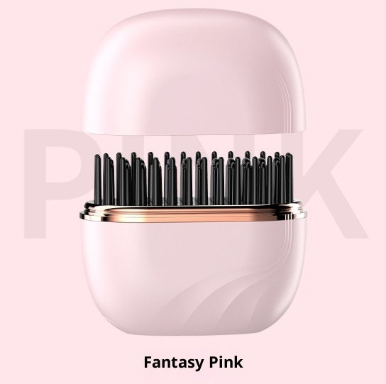 Mini Wireless Hair Straightening Comb – Portable Multifunctional Hair Care Styling Comb, Safe & Anti-Damage Hair Straightener