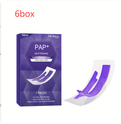 Whitening Teeth Strips Purple Dry Application Teeth Whitening Strips